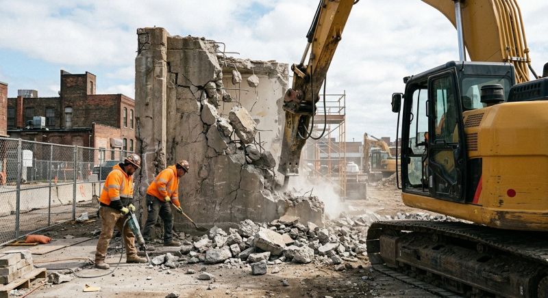 Concrete Breaking Service in Bergen County, NJ