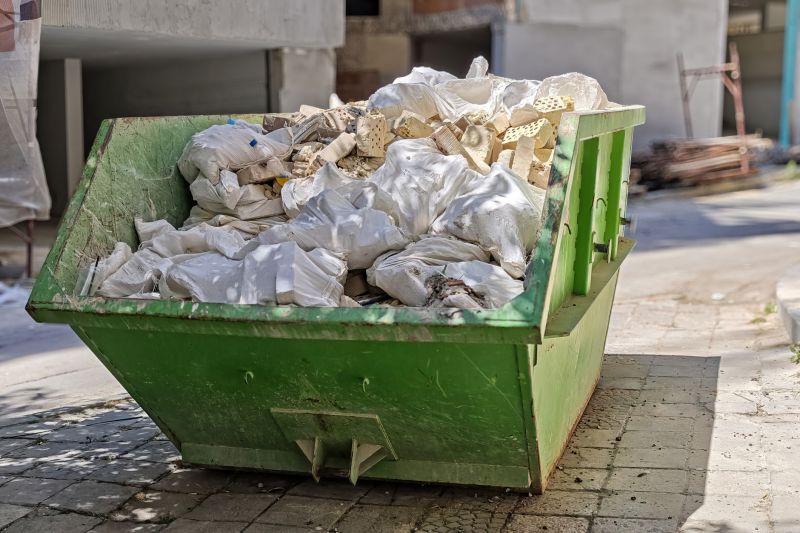 Construction Waste Removal in Roseville, CA