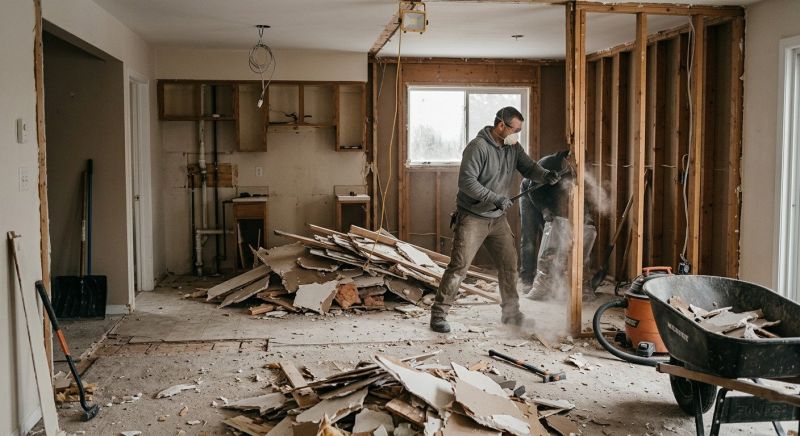 Hearth Demolition in Frederick, MD