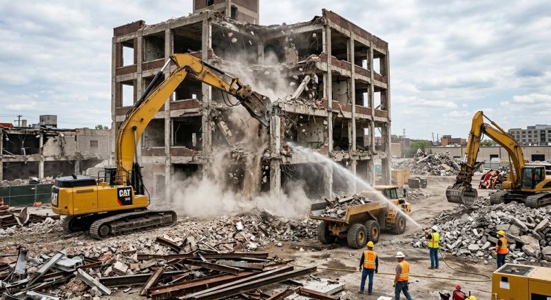 Home Demolition Service in Pearland, TX