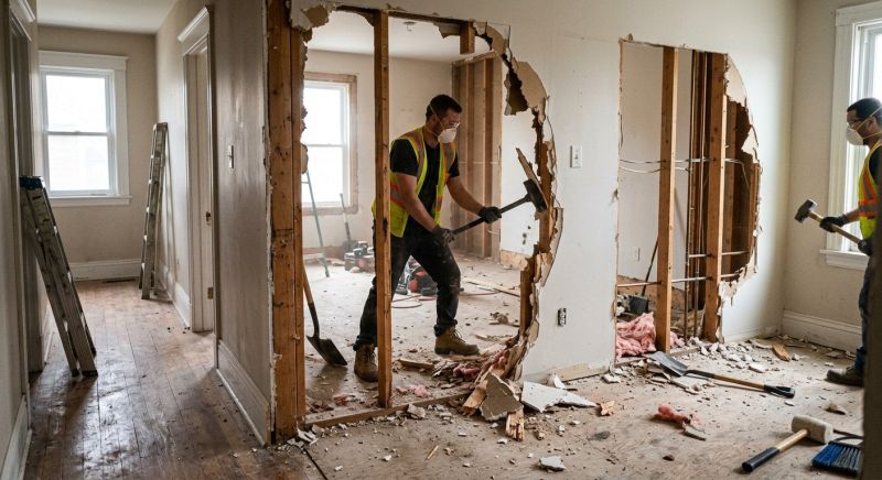 Interior Renovation Demolition in Bergen County, NJ