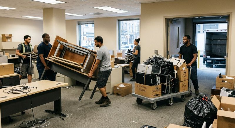 Office Junk Removal in Sacramento, CA