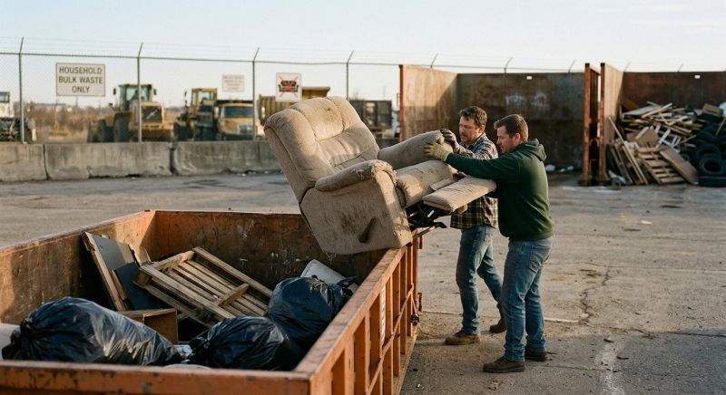 Outdoor Furniture Disposal in Chico, CA