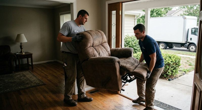 Recliner Disposal in Roseville, CA