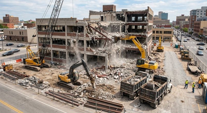 Warehouse Demolition in Houston, TX