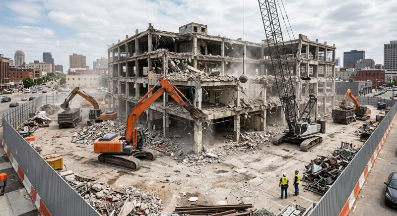 Warehouse Demolition in Bergen County, NJ